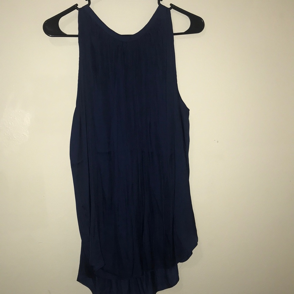 Navy blue blouse